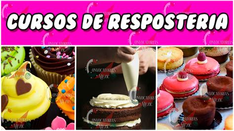 Conoce que Cursos de Repostería puedes tomar y Genera grandes