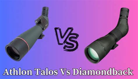 Athlon Talos vs Vortex Diamondback Spotting Scopes