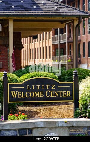 Lititz PA USA August 21 2020 Named The Coolest Small Town In