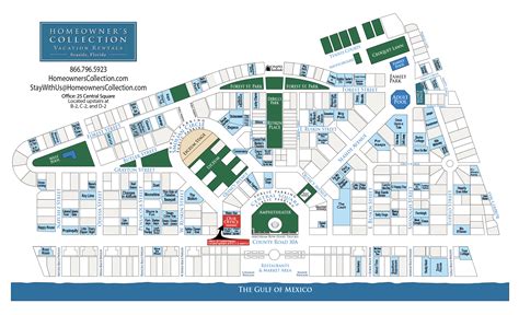 map of seaside florida