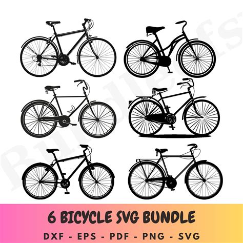 Bicycle Svg Bundle Bicycle Clip Art Bike Svg Bike Clip Art Bicycle