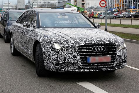 Spyshots: Audi A8 Facelift - autoevolution