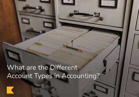 What are the Different Account Types in Accounting? - Kashoo