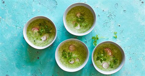 Soupe Froide Au Concombre Et Au Cerfeuil Recette