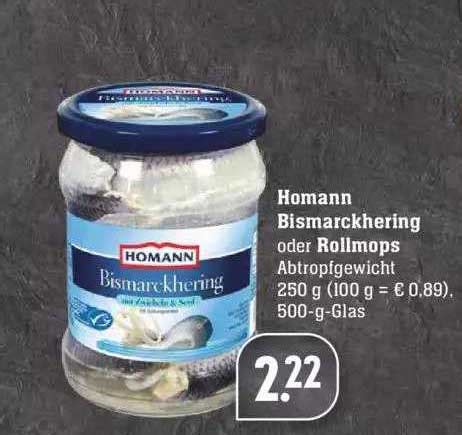 Homann Bismarckhering Oder Rollmops Angebot Bei EDEKA