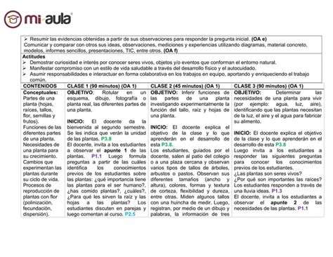 Planificacion Clase A Clase Agosto Doc