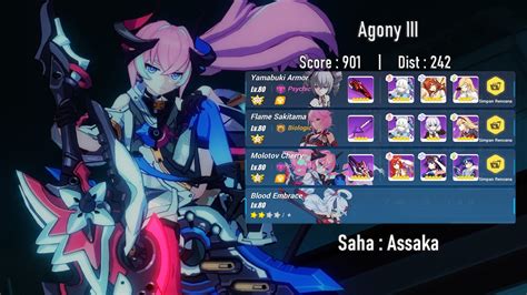 Honkai Impact Ex Abyss Agony Iii D Saha Assaka Ss Ftd