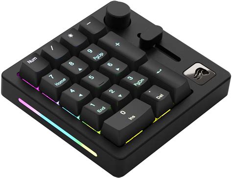 Amazon.com: Glorious GMMK Macro Pad - Black Mechanical Numpad - 10 Key ...