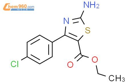74476 53 22 氨基 4 4 氯苯基噻唑 5 甲酸乙酯化学式、结构式、分子式、mol 960化工网