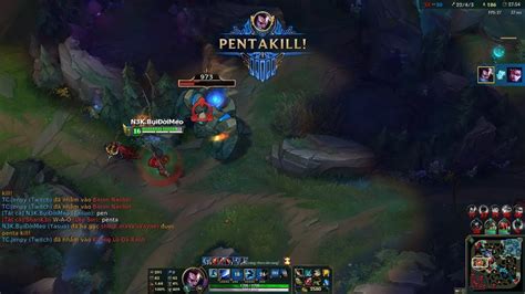 Li N Minh Huy N Tho I Yasuo Pentakill C A Hang Baron Nashor Youtube