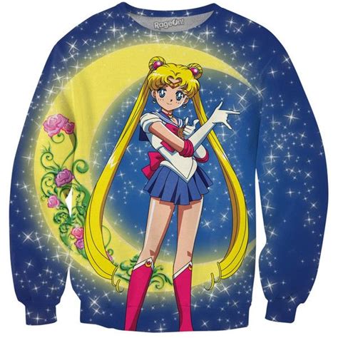 Sailor Moon Serena Crewneck Sweatshirt 88 Nzd Liked On Polyvore