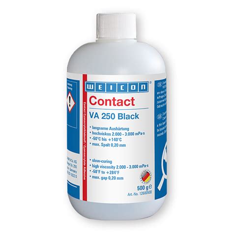 Weicon Contact Adhesive Va Black