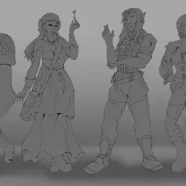 elf race gallery  lordofnothing  newgrounds