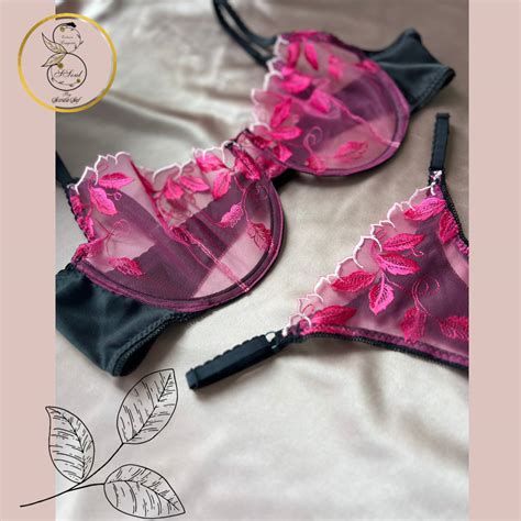 Exclusive Hand Made Lingerie Set Etsy