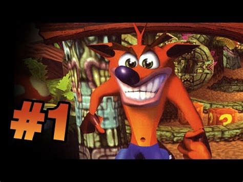 Let s Play Crash Bandicoot 1 Ep 1 Estúpida y sensual sensibilidad