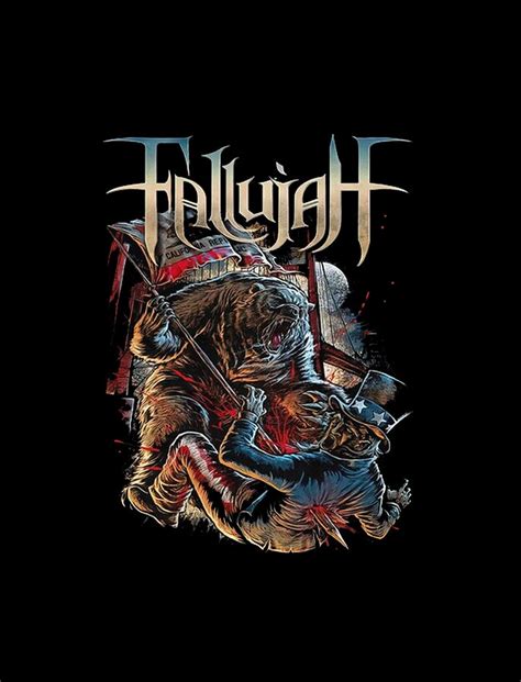 Fallujah Band Rock Digital Art by Theo Ironside | Pixels