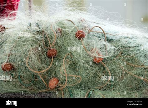 fishing nets closeup stock photo alamy