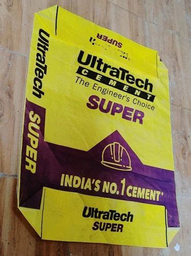 Kg Hdpe Cement Packaging Sack Bag At Piece Hdpe Sack Bag In