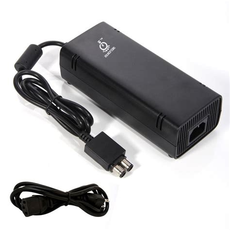 Microsoft Xbox 360 X360Ps 01 AC Adapter Power Cord Supply Charger Cable