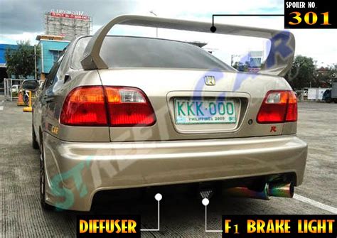 street car cebu modified rear bumper