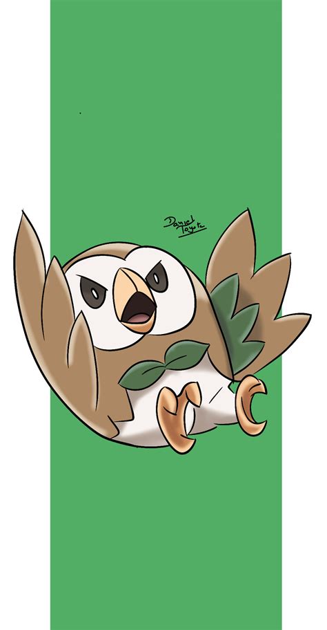 Artstation Rowlet Pokémon