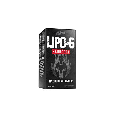 Lipo 6 Hardcore 60 Cápsulas Nutrangol