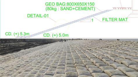 Geobag Slope Protection Kg Sand And Cement Bag Protection Sand