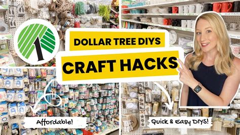 NEW 15 Dollar Tree DIY HACKS Decor Ideas For 2022 L AMAZING Cricut