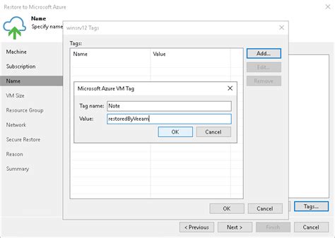 Step 3 Specify Names And Tags User Guide For Microsoft Hyper V