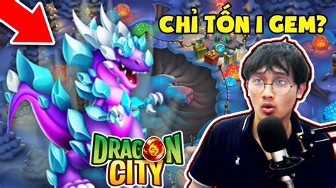 Dragon City Tập 64 CHỈ MẤT 1 GEM ĐỂ HẠ GỤC ĐỘI HÌNH RỒNG HEROIC CỰC