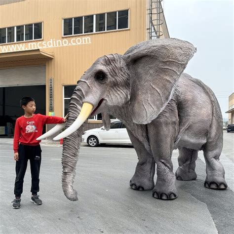 Adult Realistic Elephant Costume Two Performers Official Web Etsy