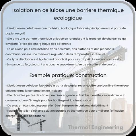 Isolation En Cellulose Une Barrière Thermique Écologique