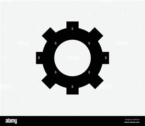 Gear Setting Icon Cog Wheel Setting Cogwheel Machine Mechanism