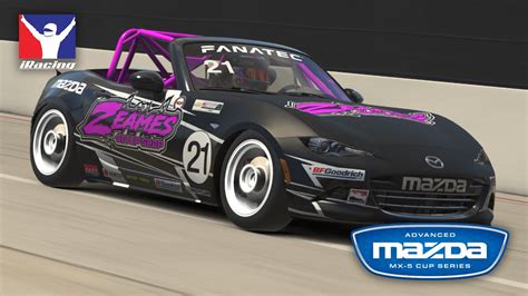 Iracing Advanced Mazda Mx Cup Series Long Beach M Youtube