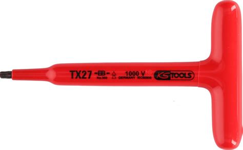 KS TOOLS Klucz Torx Ko Kowy Z Uchwytem T Z Izolacj Ochronn T10 KS