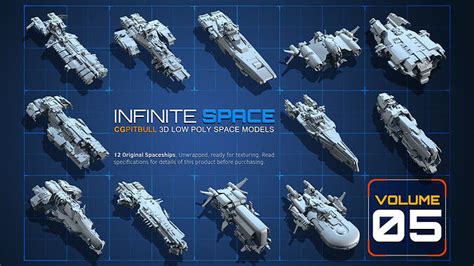 3D model INFINITE SPACE - VOL-05 VR / AR / low-poly | CGTrader