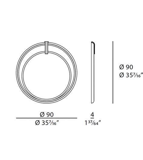 Eclipse Turri Round Mirror Milia Shop