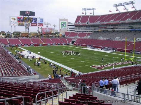 Section 245 At Raymond James Stadium Tampa Bay Buccaneers