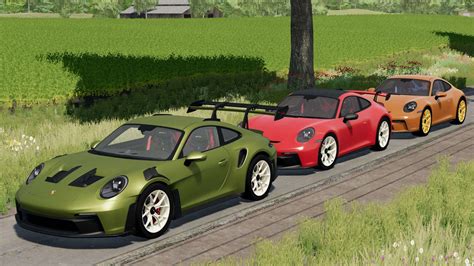 Mod Porsche Gt Cars Pack V Fs Farmingsimulator App