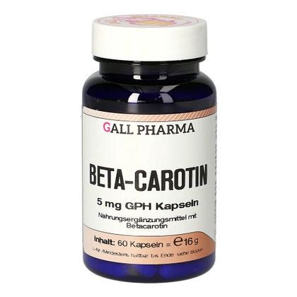 Beta Carotin Mg Kapseln St St Online Kaufen Docmorris