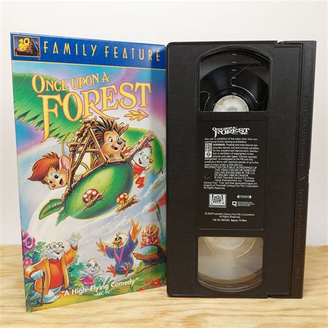 Once Upon A Forest 1993 Used Vhs Tape Free Shipping On Etsy Australia