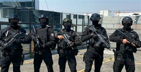 Agentes Del Grupo Especial De Operaciones GEO Fuerzas