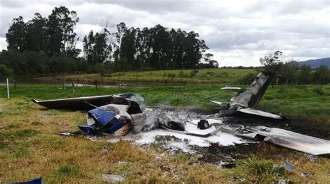 Fotos Aeronave Se Estrelló En Bogotá Iba Una Alumna De Vuelo Minuto30