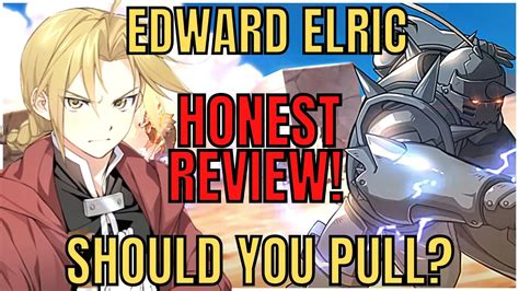 Edward Elric HONEST REVIEW Stats Mola Artifacts Epic Seven X FMA