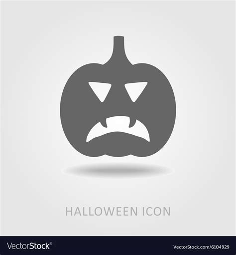 Halloween Pumpkins Icon Royalty Free Vector Image