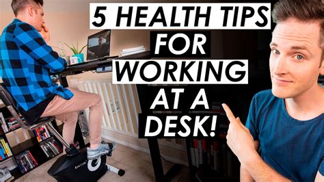 How To Stay Fit And Healthy Working At A Desk Job — 5 Office Health Tips Youtube