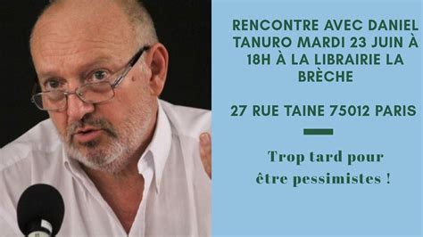 Librairie La Brèche Rencontre signature avec Daniel Tanuro NPA