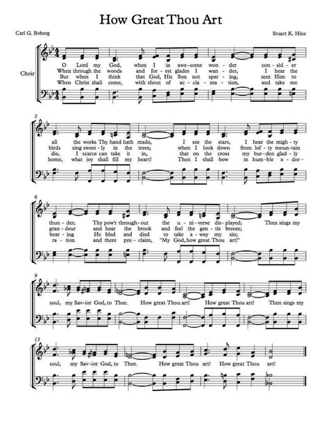 How Great Thou Art Hymn