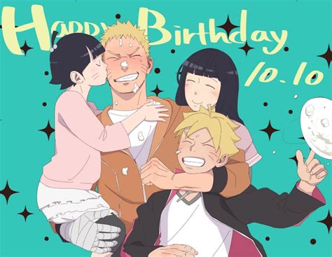 Uzumaki Naruto Hyuuga Hinata Uzumaki Boruto And Uzumaki Himawari