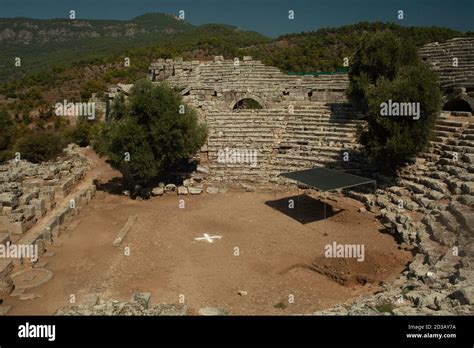 Dalyan Mu La Province Turkey Unesco Sight Kaunos Ruins Of An Ancient